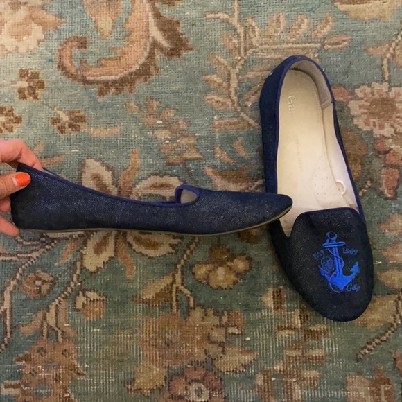 Gap denim flats, size 8 - Picture 4 of 4